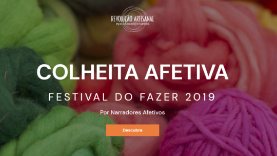 Festival do Fazer publica colheita de textos feita pelos Narradores Afetivos